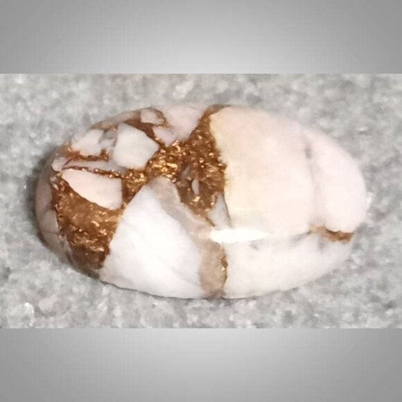 Peruvian opal with bronze cabochon stone rock 4 carats 13   122125 - Picture 5 of 7